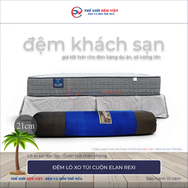 Đệm lò xo túi cuộn Elan Rexi-2